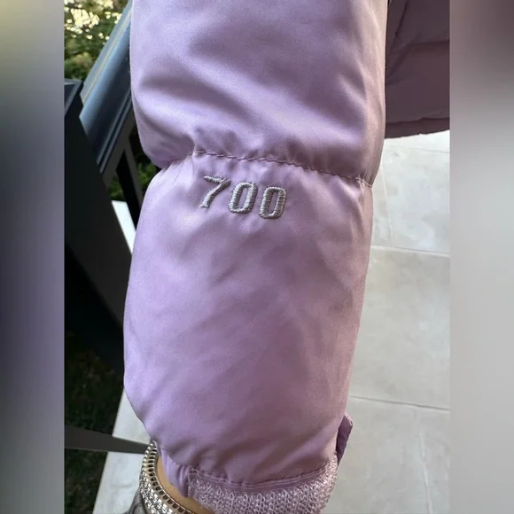 Lilac/Lavender North Face 700 Puffer Jacket (Size Small) - Picture 5 of 10